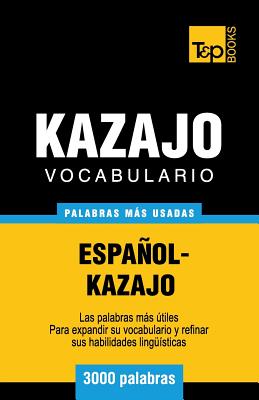 Vocabulario español-kazajo - 3000 palabras más usadas