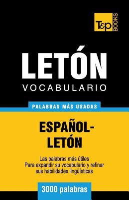 Vocabulario español-letón - 3000 palabras más usadas