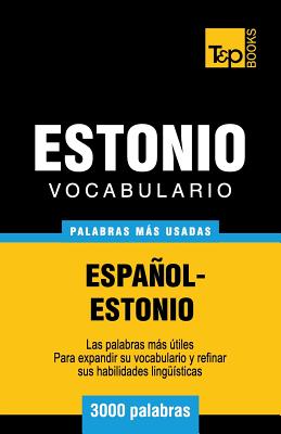 Vocabulario español-estonio - 3000 palabras más usadas