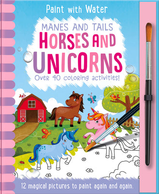 Manes and Tails - Horses and Unicorns, Mess Free Activity Book