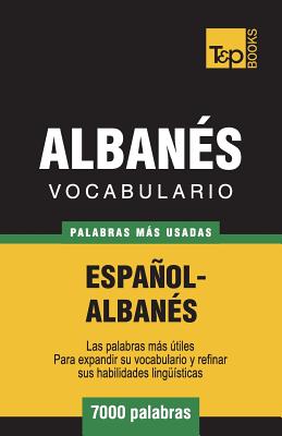 Vocabulario Español-Albanés - 7000 palabras más usadas