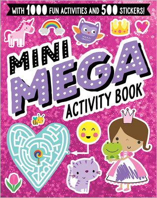 Mini Mega Activity Book (Pink)