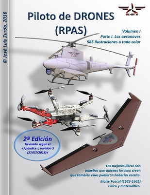 Piloto de DRONES (RPAS): Volumen I - Parte I. Las aeronaves.