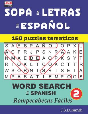 SOPA de LETRAS en ESPAÑOL (WORD SEARCH in SPANISH)