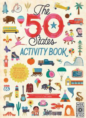 The 50 States: Activity Book: Maps of the 50 States of the USA