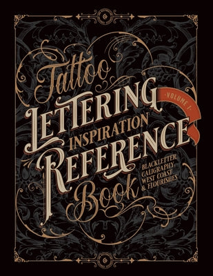 Tattoo Lettering Inspiration Reference Book