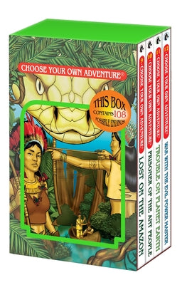 Choose Your Own Adventure 4-Book Boxed Set #3 (Lost on the Amazon, Prisoner of the Ant People, Trouble on Planet Earth, War with the Evil Power Master