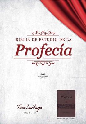 Biblia de Estudio de la Profecía-- Piel Marrón Con Índice