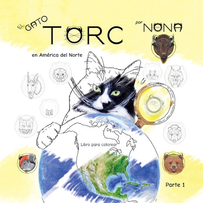 El GATO TORC en América del Norte Libro para colorear parte 1