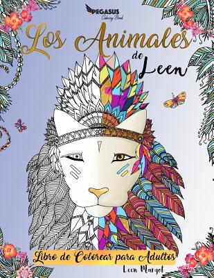 Libros de colorear para adultos: Los animales de Leen