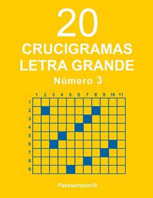 20 Crucigramas Letra Grande - Numero 3