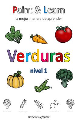 Paint & Learn: Verduras (nivel 1)