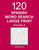 Spanish Word Search Large Print: 120 Puzzles - Volume 2