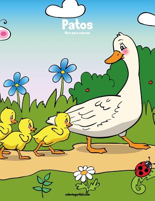 Patos libro para colorear 1