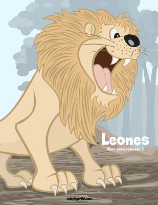 Leones libro para colorear 2