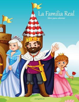 La Familia Real libro para colorear 1