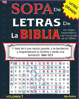 SOPA de LETRAS de la BIBLIA, Volúmen 1