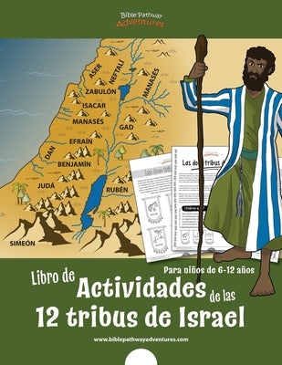 Libro de actividades de las 12 tribus de Israel: para niños de 6 a 12 años