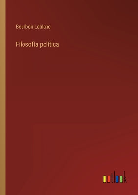 Filosofía política