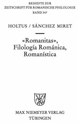 Romanitas - Filología Románica - Romanística