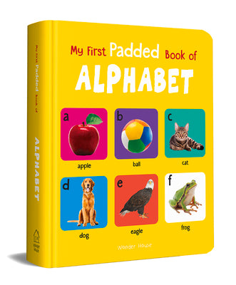 My First Padded Book of Alphabet: Early Learning Padded Board Books for Children