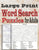 Large Print Word Search Puzzles for Adults: Word search book with a massive 100 themed puzzles to enjoy