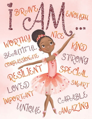 I Am: Empowering Coloring Book for Black and Brown Girls with Natural Curly Hair Positive Affirmations for African American