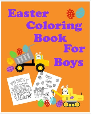 Easter Coloring Book For Boys