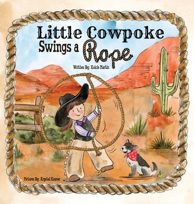 Little Cowpoke Swings a Rope