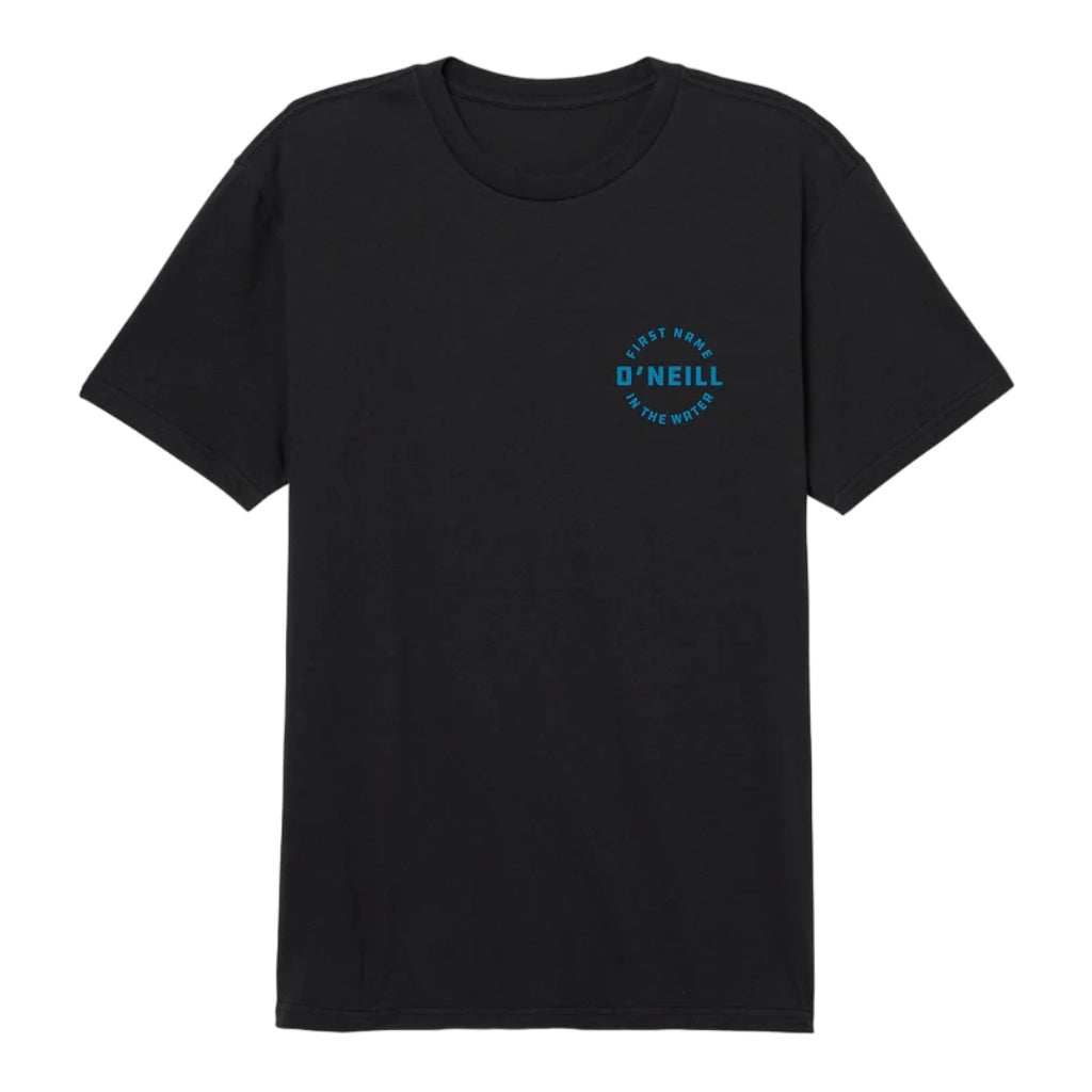 Oneill Camiseta Manga Corta Motionless Negro, para Hombre