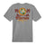 Oneill Camiseta Manga Corta Twin Palms Gris, para Hombre