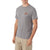 Oneill Camiseta Manga Corta Twin Palms Gris, para Hombre