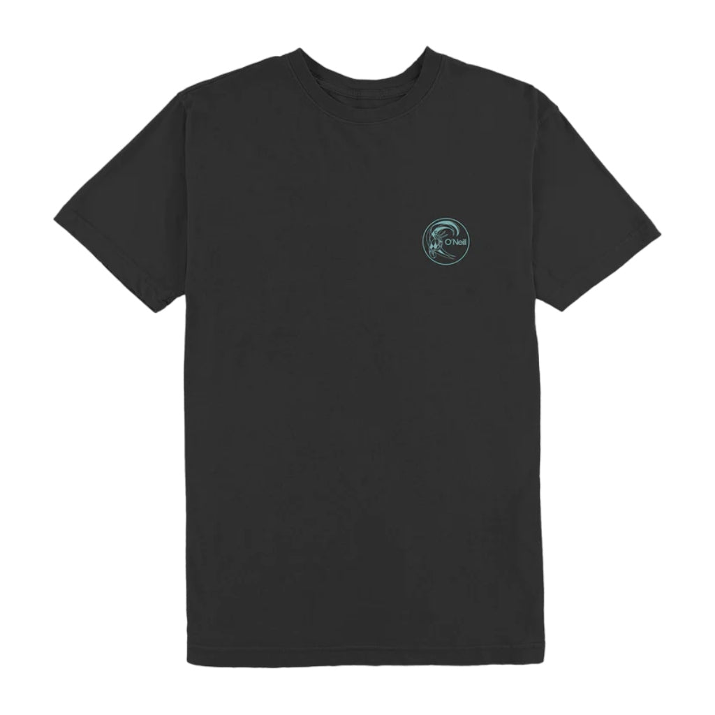 Oneill Camiseta Manga Corta OG Cleanlines Negro, para Hombre