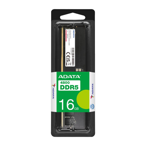 Adata Memoria RAM 16GB DDR5 4800MHZ, AD5U480016G-S