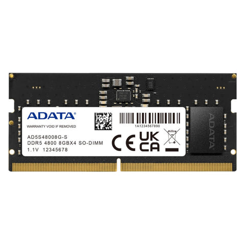 Adata Memoria RAM 8GB DDR5 4800MHZ, AD5S48008G-S