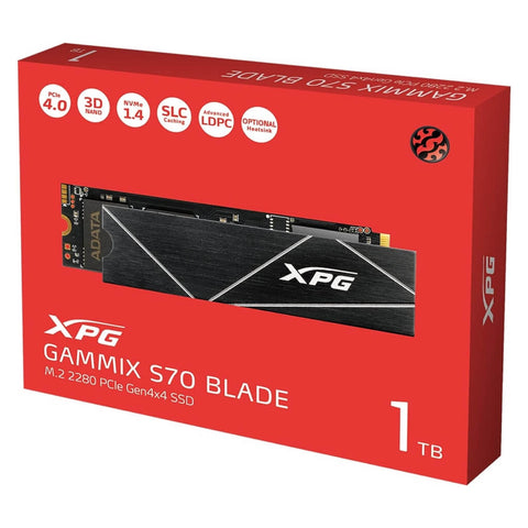 Adata Unidad de Estado Sólido interno 1TB M.2, XPG Gammix S70 Blade