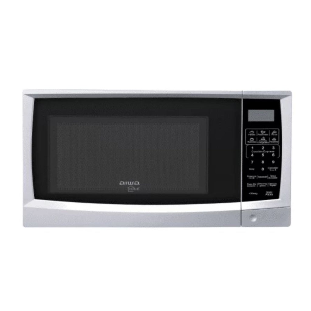 Aiwa Horno Microondas 0.7 Pies Acero Inoxidable (AWHMG20S01)