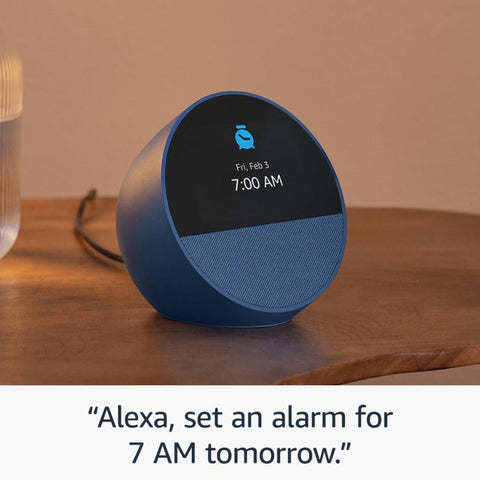 Amazon Parlante Inteligente Echo Spot con Reloj Gen 2024