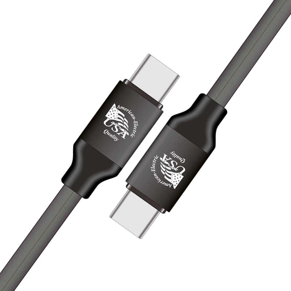 American Electric Cable USB-C a USB-C, 1.2 Metros