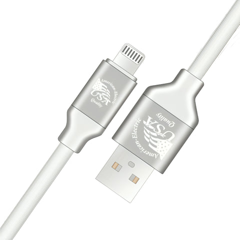 American Electric Cable USB a Lighting, 1.2 Metros