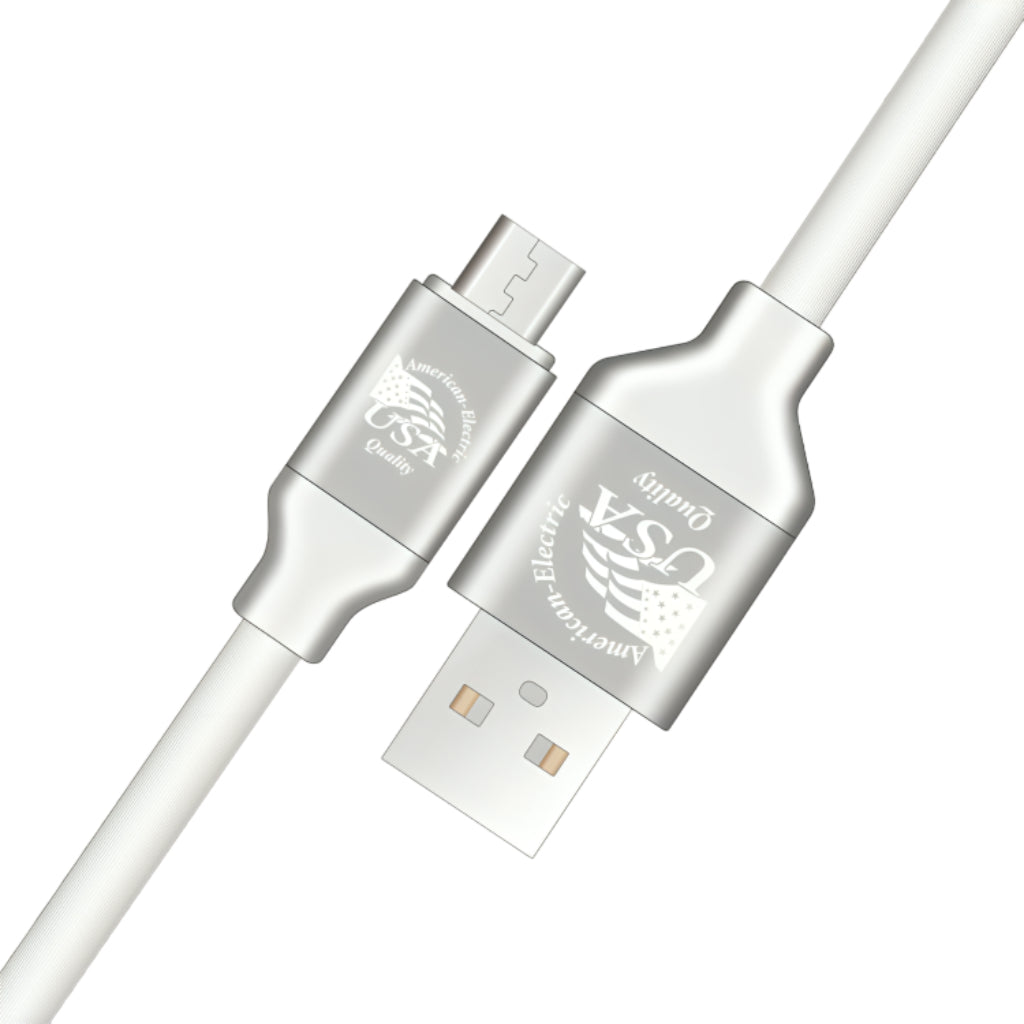 American Electric Cable USB a Micro, 1.2 Metros