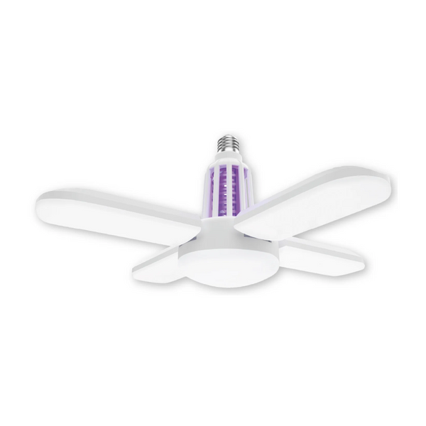 American Electric Bombillo Plegable LED 38W Mata Mosquitos