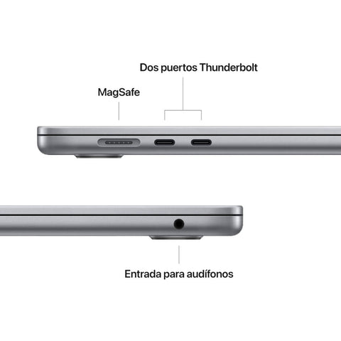 Apple Laptop 15.3" MacBook Air M2 Inglés, 512GB