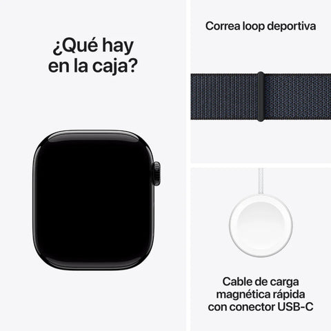 Apple Smartwatch Serie 10 GPS con Correa Deportiva, 42mm