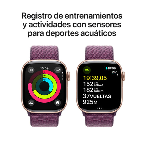 Apple Smartwatch Serie 10 GPS con Correa Deportiva, 42mm