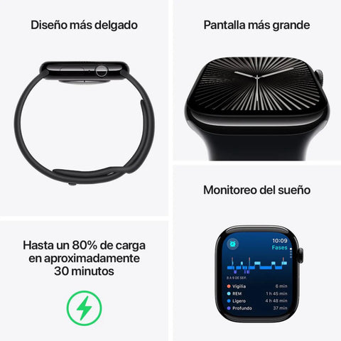 Apple Smartwatch Serie 10 con GPS S/M, 42mm