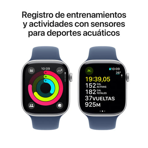 Apple Smartwatch Serie 10 con GPS S/M, 42mm