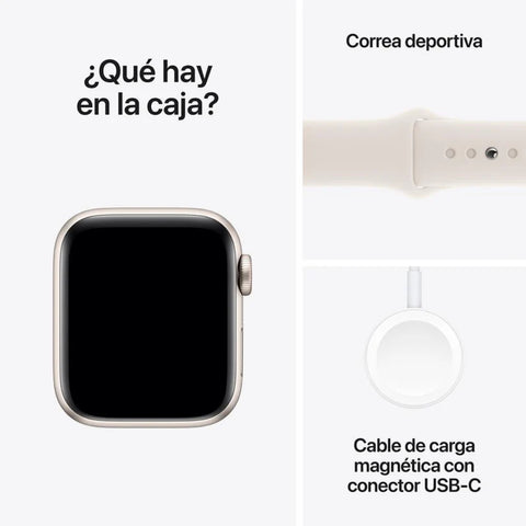 Apple Smartwatch Watch SE con GPS S/M, 44mm