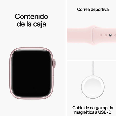 Apple Smartwatch Watch Series 9 con GPS S/M, 41mm