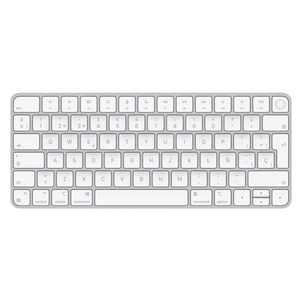 Apple Teclado Inalámbrico Magic Keyboard con Touch ID, Español